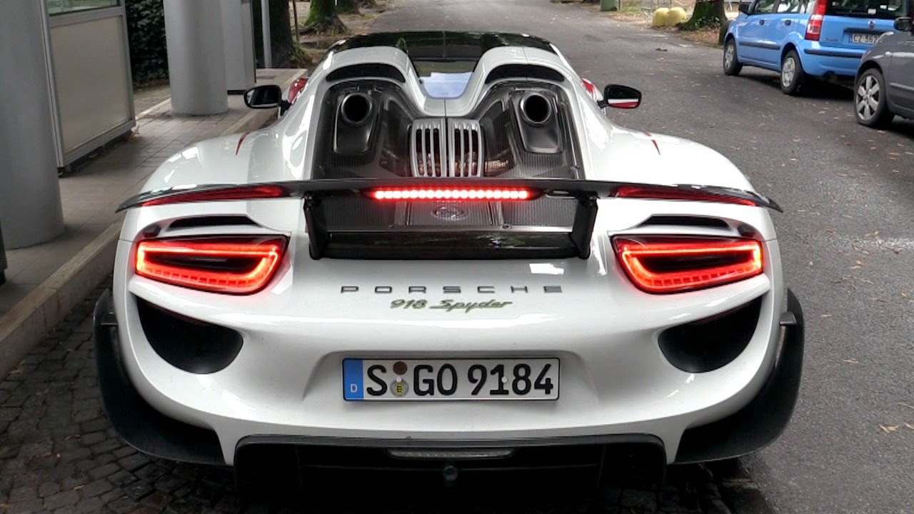 Porsche 918 Spyder Sound