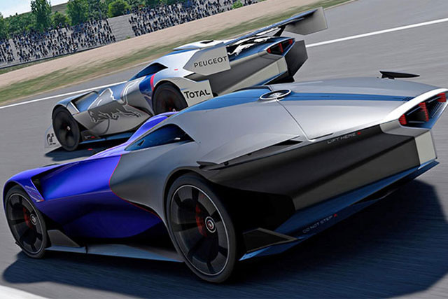 Peugeot L750 R Hybrid Vision Virtual Concept Introduced