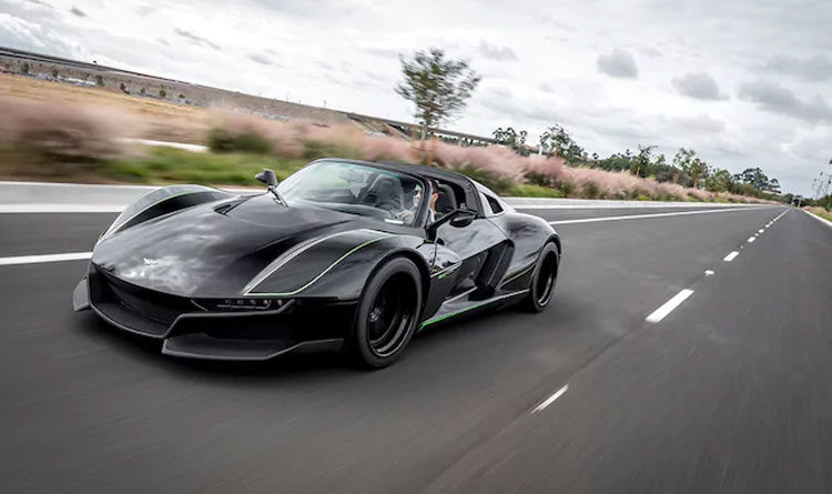 Rezvani Beast Alpha X Blackbird Coachbuilt 700 hp Lotus Elise