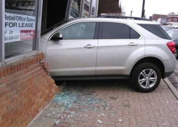Student Driver Crashes into DMV