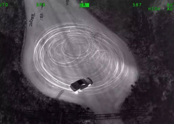 California Police Use Helicopter, 5-Car Squad to Catch Kid Doing Donuts on Rural Road