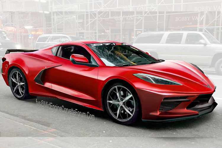 Mid-Engined C8 Corvette Rendering Might Reveal The Final Design
