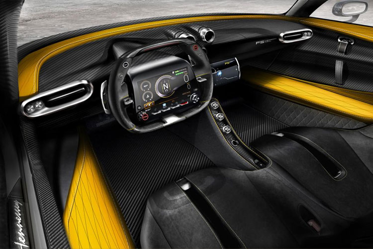 2019 Hennessey Venom F5 Interior