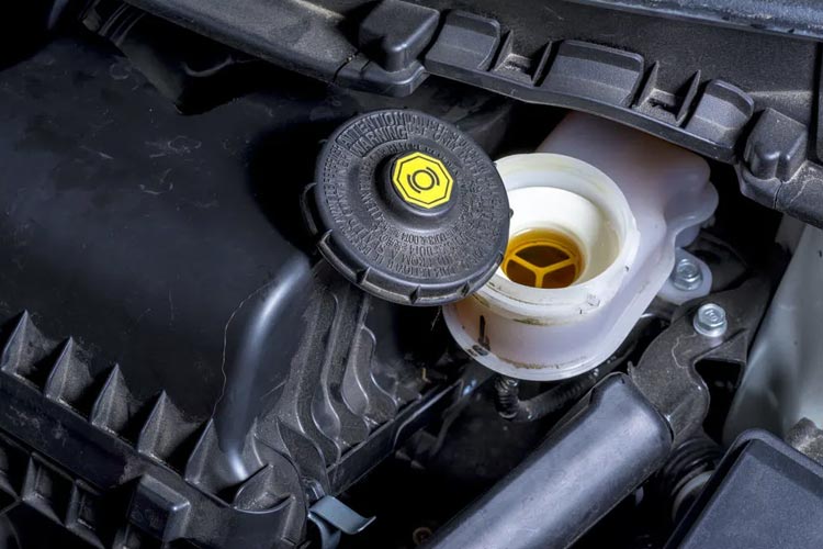 Contaminated Brake Fluid