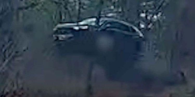 CAUGHT ON CAM: Driver Somehow Survives Launching Car Off 200-Foot Embankment