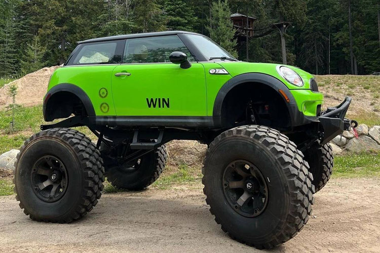 Mini Cooper Monster Truck